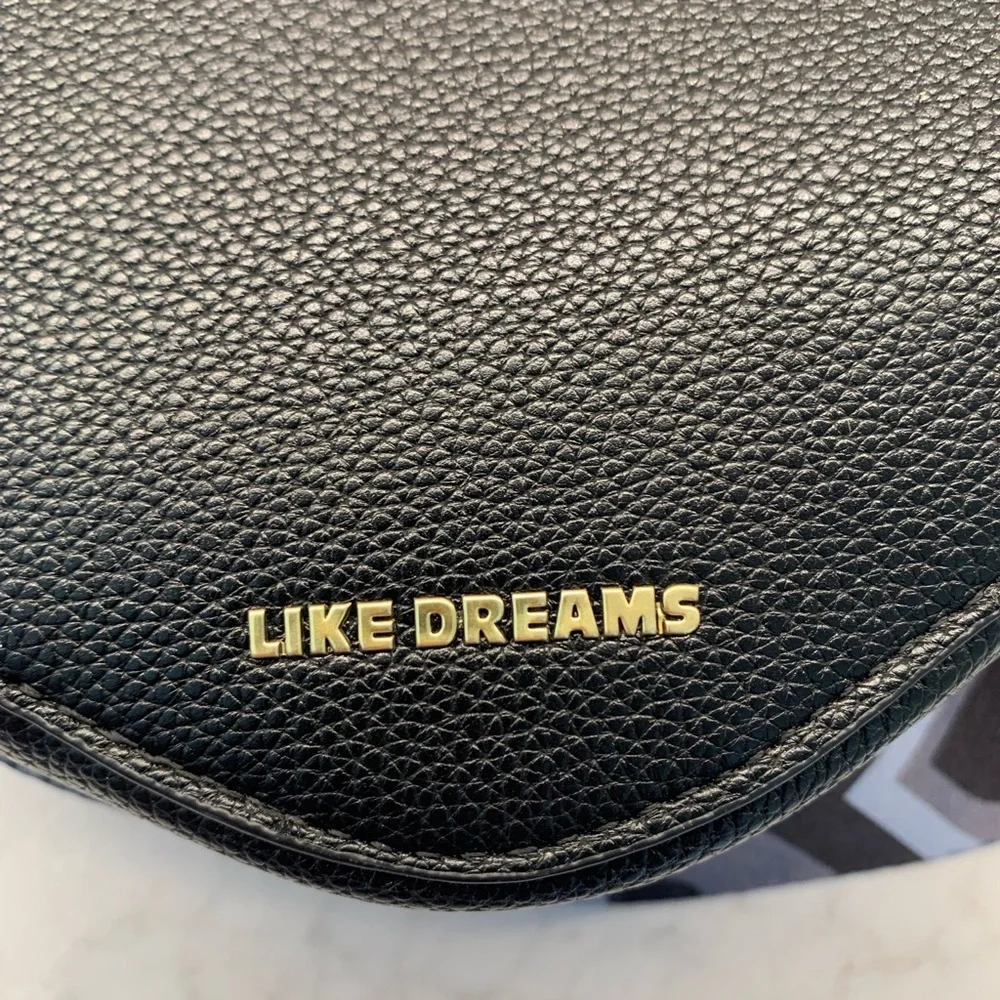 NEW Like Dreams Black Heart 🖤 Crossbody Bag - Picture 2 of 9